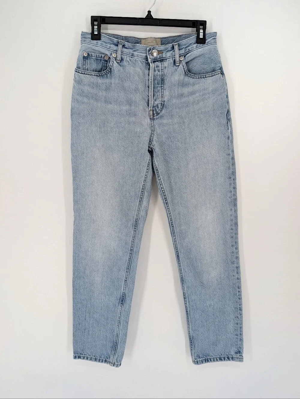 EVERLANE The 90's Cheeky Jean Straight leg Organic Cotton Button-fly 27